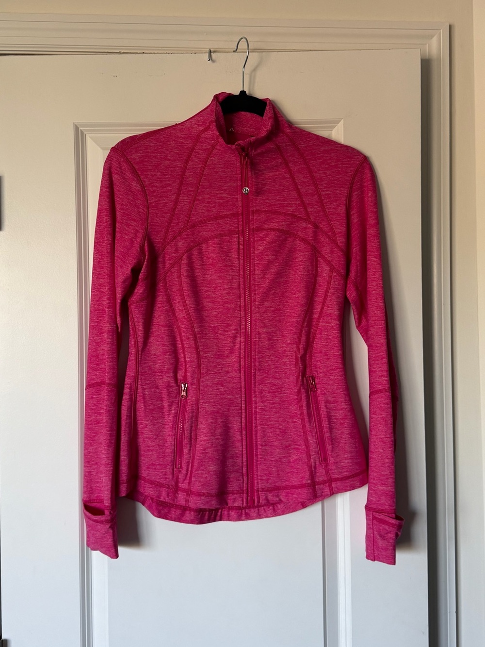 lululemon athletica Heathered Pink Define Jacket
